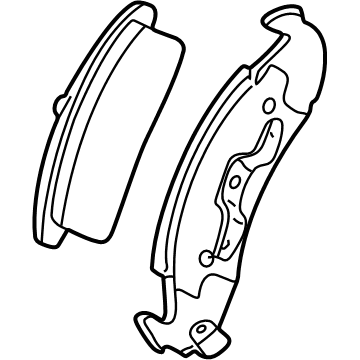 1994 Pontiac Firebird Brake Pad - 19152635
