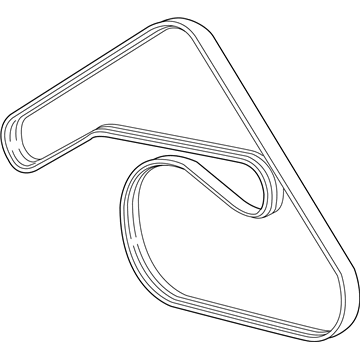 GM 12639018 Serpentine Belt