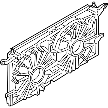 Buick 10327420 Fan Shroud