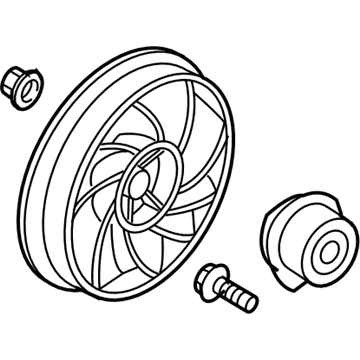 Buick Fan Motor - 88958078
