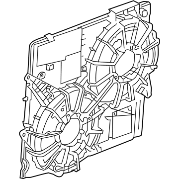 Cadillac Fan Shroud - 22752356