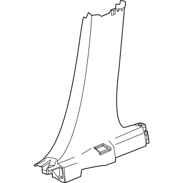 GM 85599473 Lower Center Pillar Trim, Driver Side