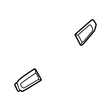 GM 85118359 Grip Handle Cover, Passenger Side