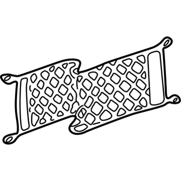 GM 22595398 Cargo Net, Rear