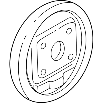 Chevy 18011622 Backing Plate