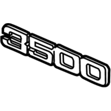GMC Sierra 3500 HD Emblem - 15129646