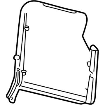 Chevy 88941749 Seat Back Panel