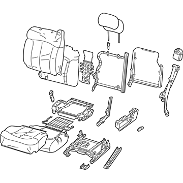 Chevy 89046470 Seat Assembly