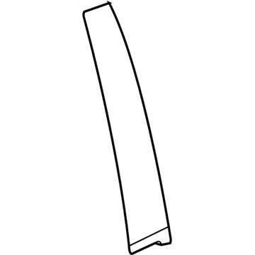GM 84152492 Applique, Rear Driver Side