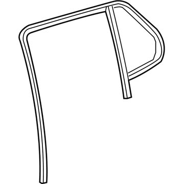 Chevy Trax Weather Strip - 95375250