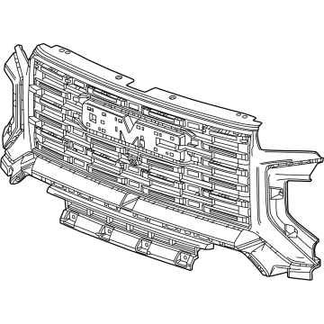 GMC 87844546 Grille