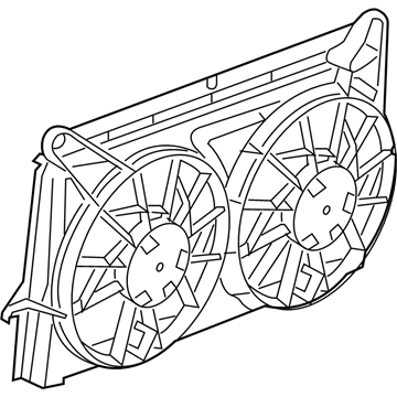 Chevy Silverado 1500 Fan Shroud - 15780788