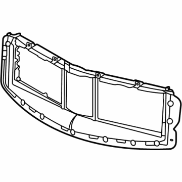 GM 85523741 Radiator Shutter Assembly, Front
