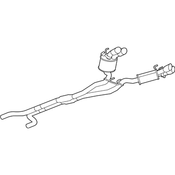 Chevy 23259291 Muffler & Pipe
