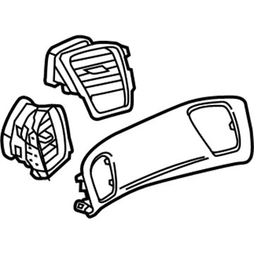 Chevy 23358579 Trim Pad