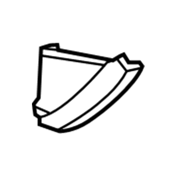 Chevy Corvette Dash Panel Vent Portion Covers - 84400647