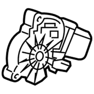 GMC Window Motor - 23128489