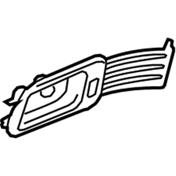 Chevy Malibu Limited Door Moldings - 22875314