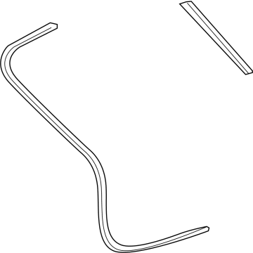 2023 Cadillac LYRIQ Weather Strip - 85536048
