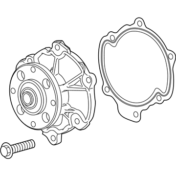 Chevy 12709178 Water Pump