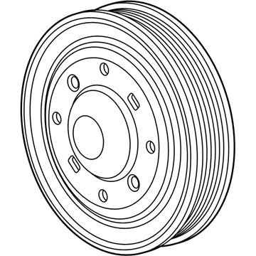 Chevy 12611587 Pulley