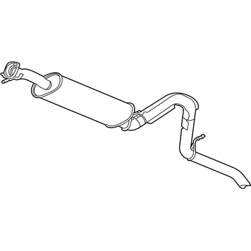 Chevy Trailblazer Muffler - 25839184
