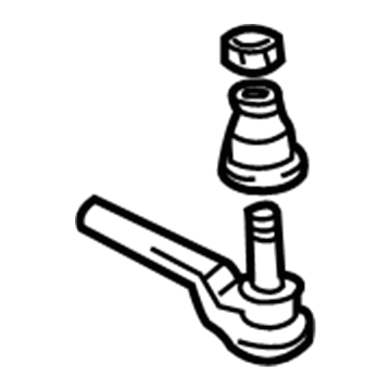 Chevy Monte Carlo Tie Rod - 19418696