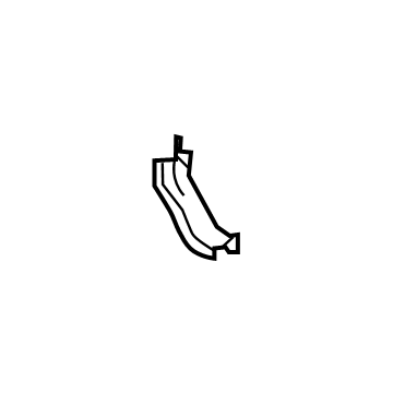 GM 84036666 Extension, Driver Side