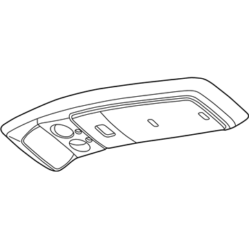Cadillac 15056829 Roof Console