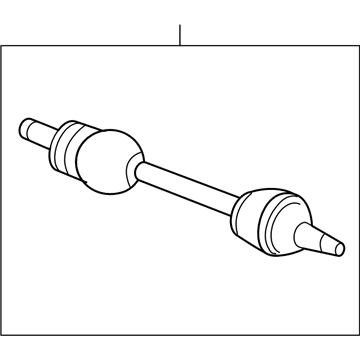 Cadillac CTS Axle Shaft - 15919079