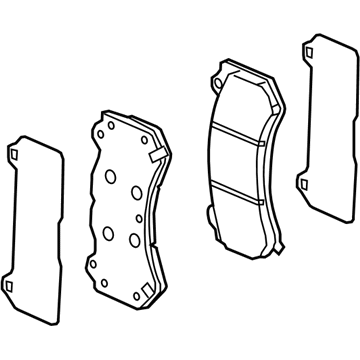 Cadillac 25940447 Front Pads