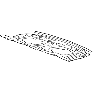 GM 23303049 Package Tray Panel, Rear