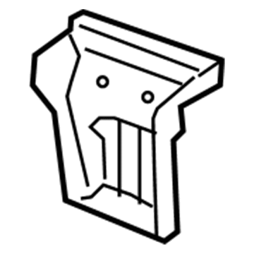 GM 23508188 Striker Reinforcement, Rear