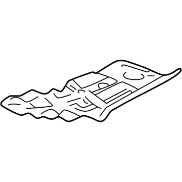 Chevy Blazer Exhaust Heat Shield - 15161618