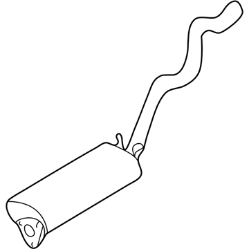 GMC Exhaust Pipe - 15105765