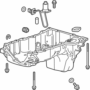 2022 Chevy Colorado Oil Pan - 25202729