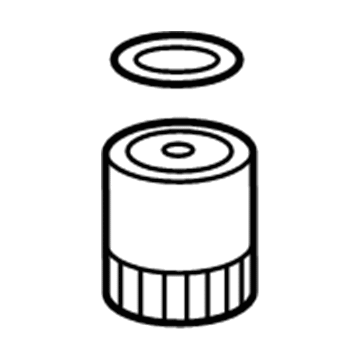 Cadillac Oil Filter - 12706595