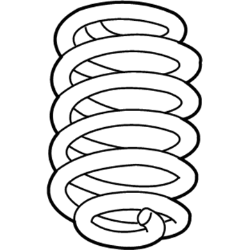 GMC Coil Springs - 23154235