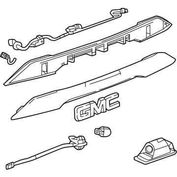 GM 84431661 Applique, Rear Center