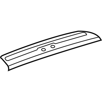 GM 22775402 Defroster Panel, Black