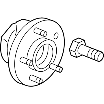 Cadillac CT4 Wheel Bearing - 13543412