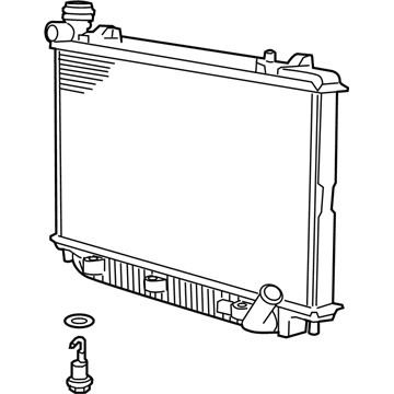 Pontiac G8 Radiator - 92234040