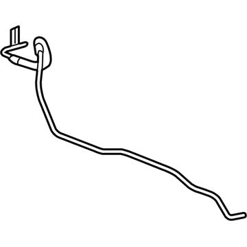 2006 Cadillac XLR Automatic Transmission Oil Cooler Line - 15949599