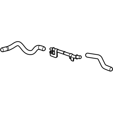 2004 Pontiac Bonneville Coolant Pipe - 25748906