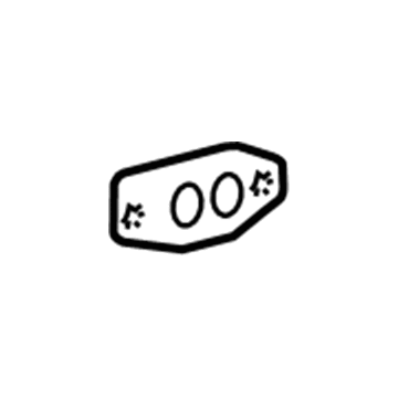 Chevy Oil Pan Gasket - 12623359