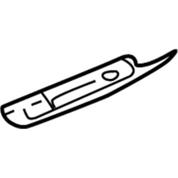 GM 15141490 Knee Bolster Reinforcement