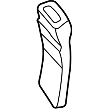 Chevy 88957878 Buckle End