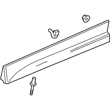 GM 84646664 Lower Molding, Front Driver Side