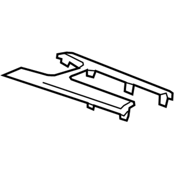 GM 22877261 Upper Trim, Front