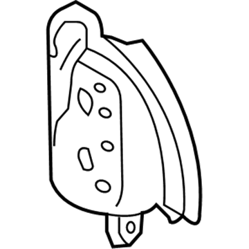 Pontiac 88969714 Tail Lamp Pocket